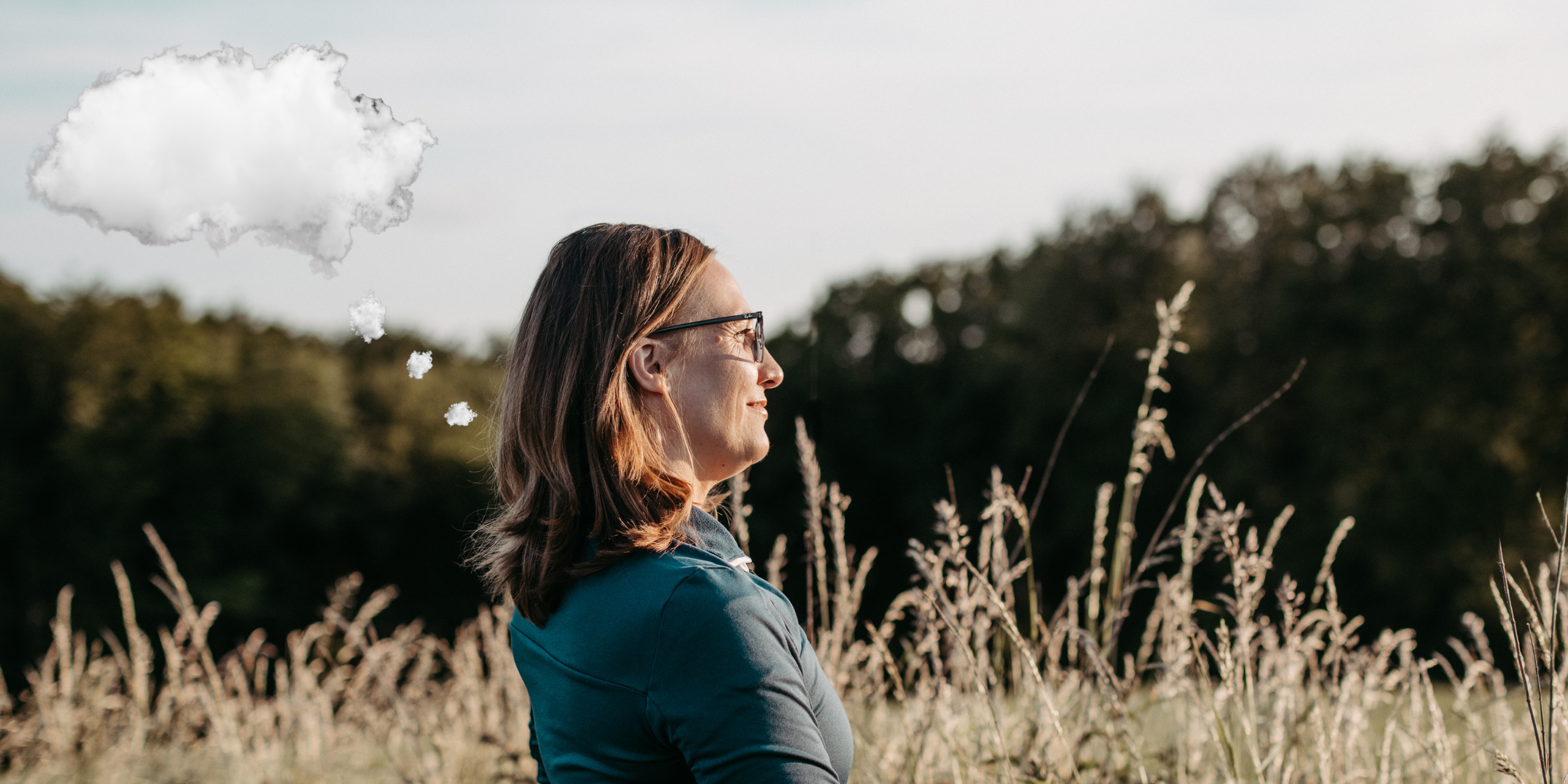 Coach Christiane Kaiser lässt beim Blick in die Weite lästige Gedanken zurück